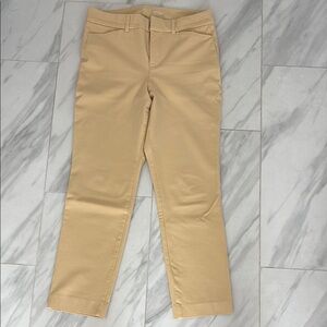 Old Navy Tan Ankle Cropped Jeans